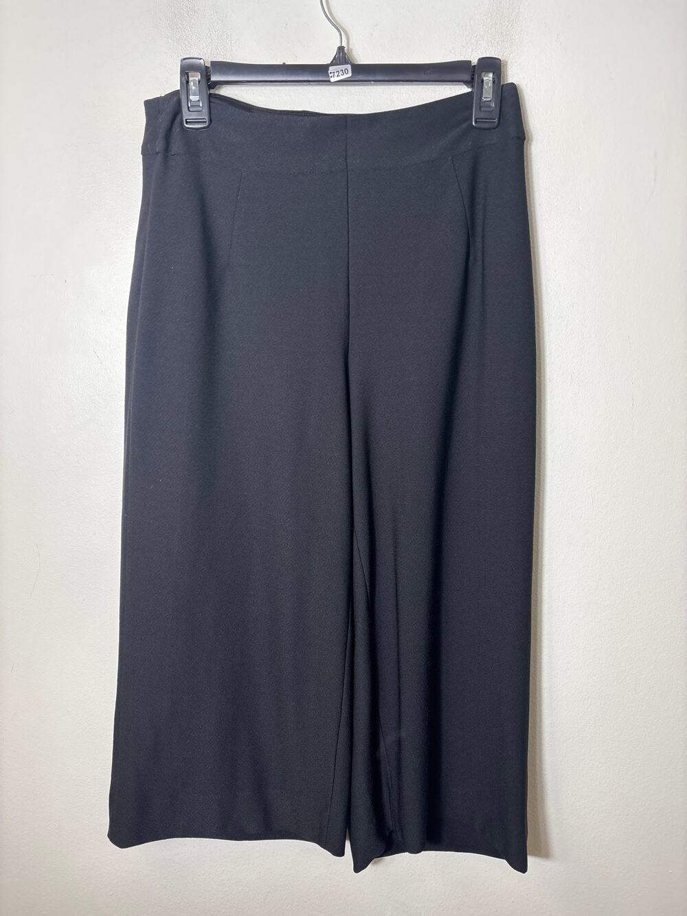 Lysse Black Wide Leg Cropped Pants Sz M